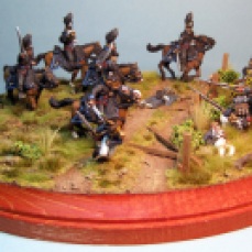 Charge of the Brunswick Hussars